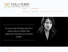 Tablet Screenshot of hollirubin.com